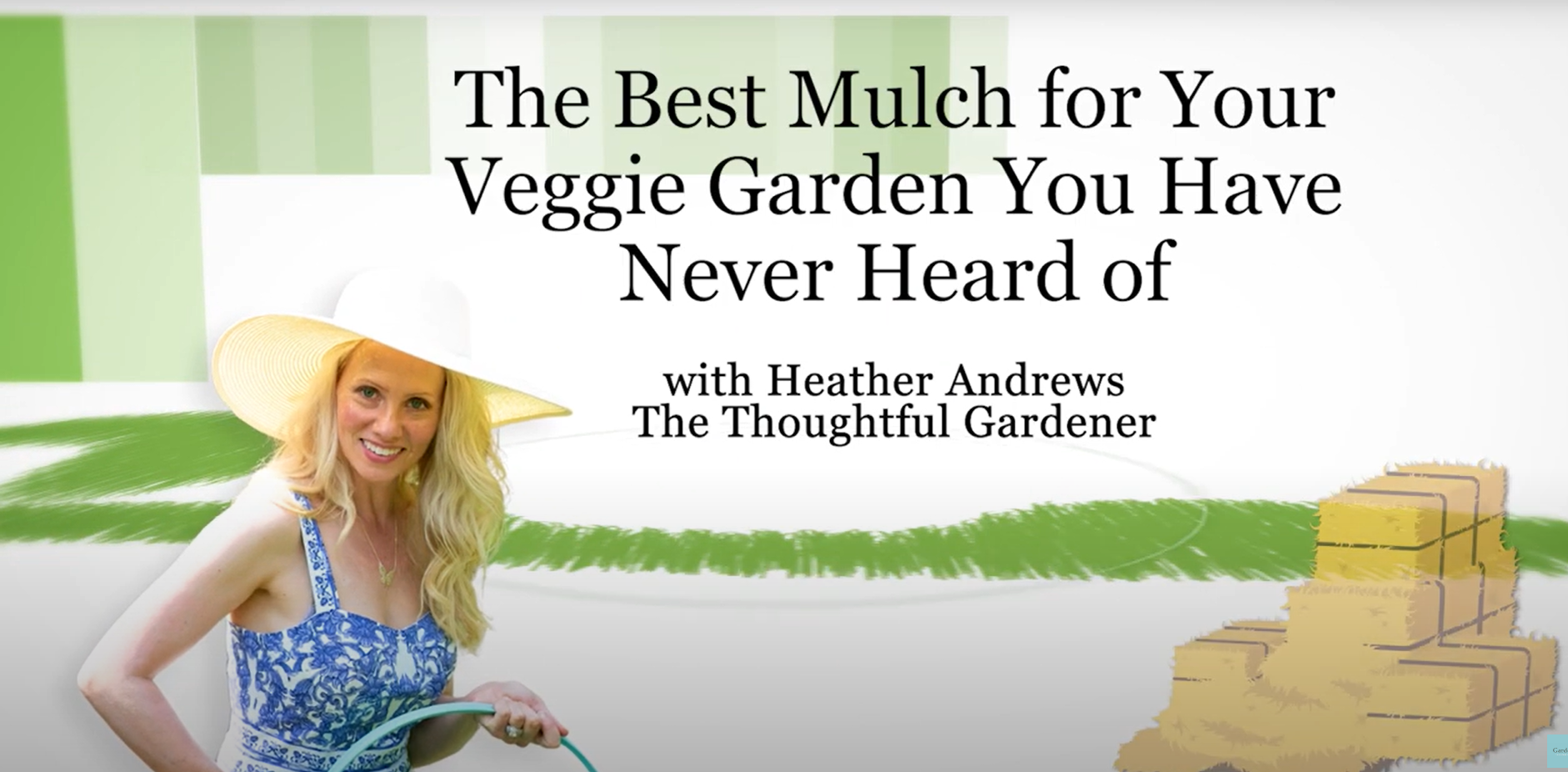 Load video: The Best Veggie Garden Mulch!!